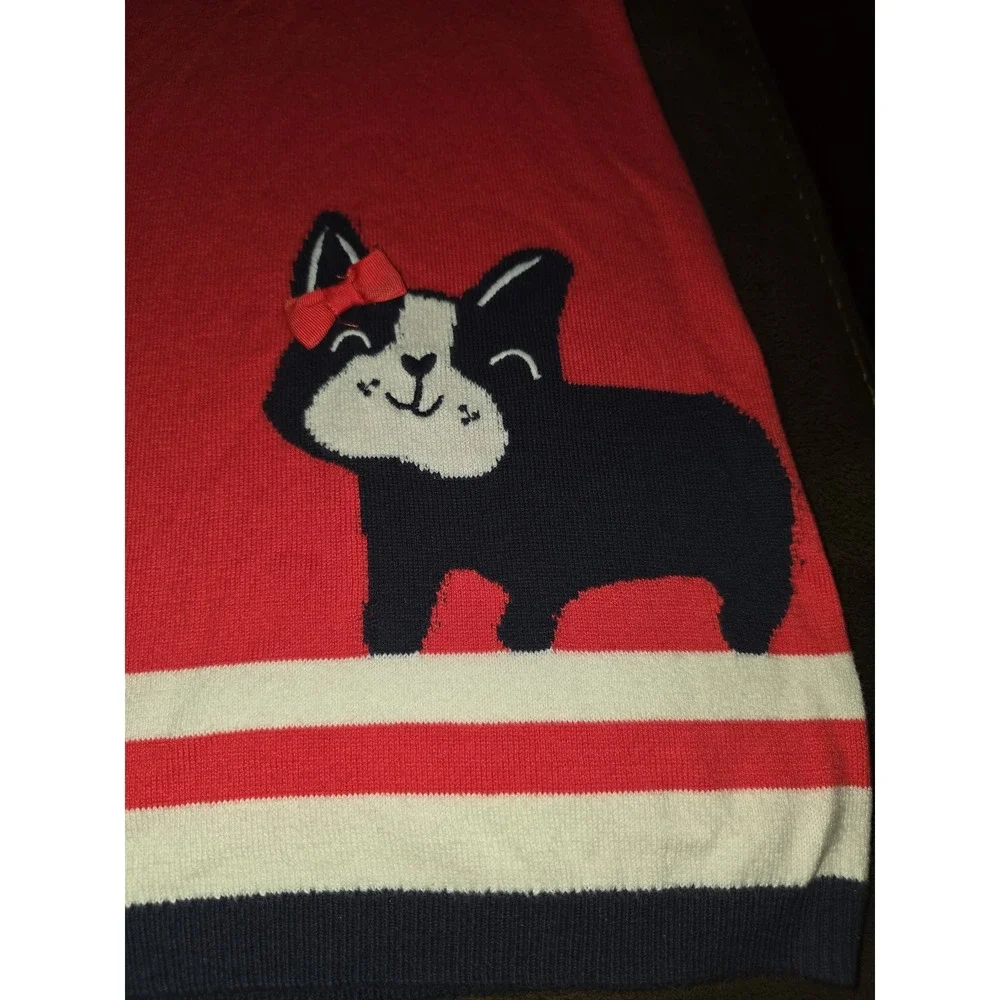 Gymboree ciao puppy sweater dress dog size 3t